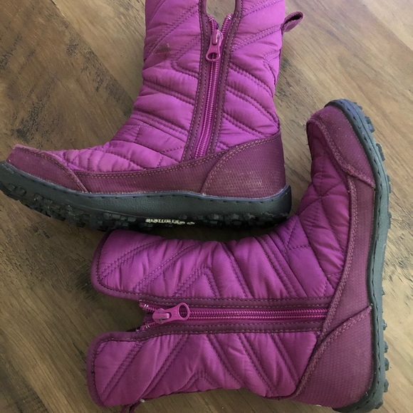 Columbia Girls Snow ⛄️ Boots size 3Y - Picture 5 of 7